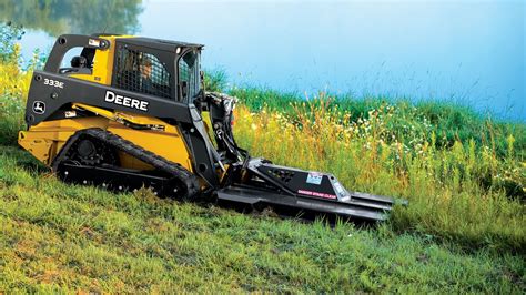 john deere skid steer rotary cutter|high flow brush cutter for skid steer.